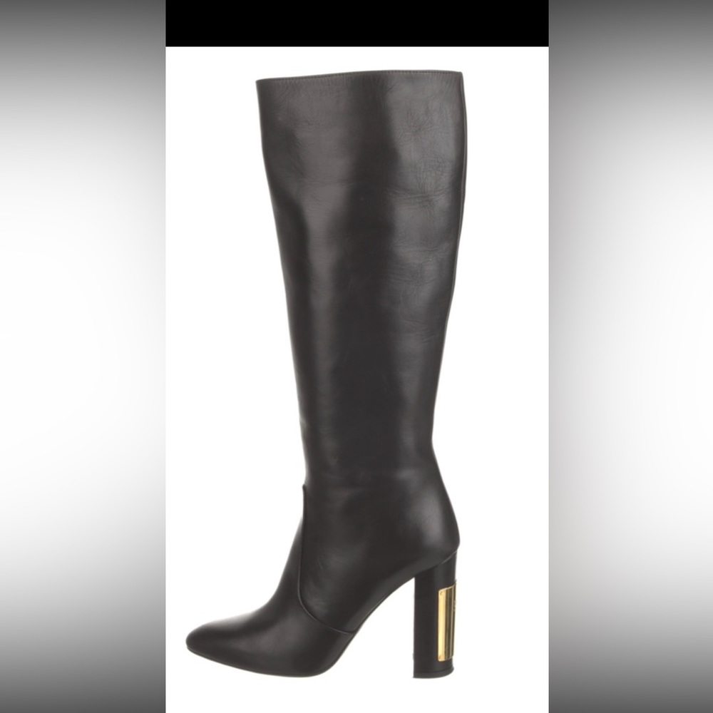 Elegant Black Knee-High Boots